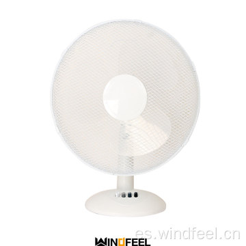 Ventilador de mesa pequeño eléctrico de enfriamiento decorativo de función de alta velocidad de verano de plástico agradable de estilo nuevo flexible de 16 pulgadas